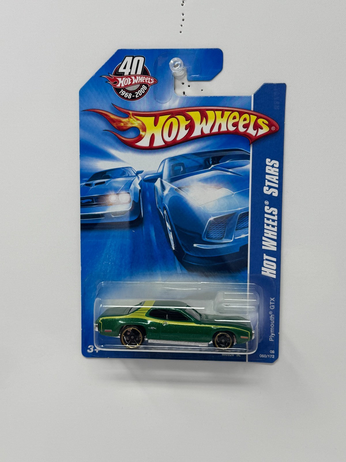 Hot Wheels Stars 2008 Plymouth GTX 1:64 Diecast Green