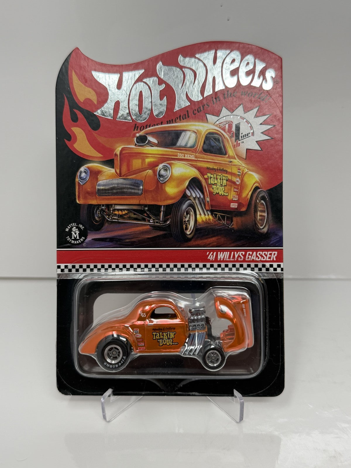 Hot Wheels RLC Red Line Club 1941 Willys Gasser 1:64 Diecast 2766/10000