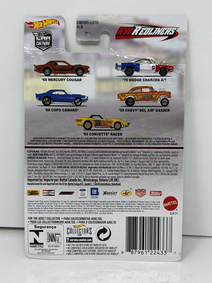 Hot Wheels HW Redliners 1968 COPO Camaro 1:64 Diecast Real Riders