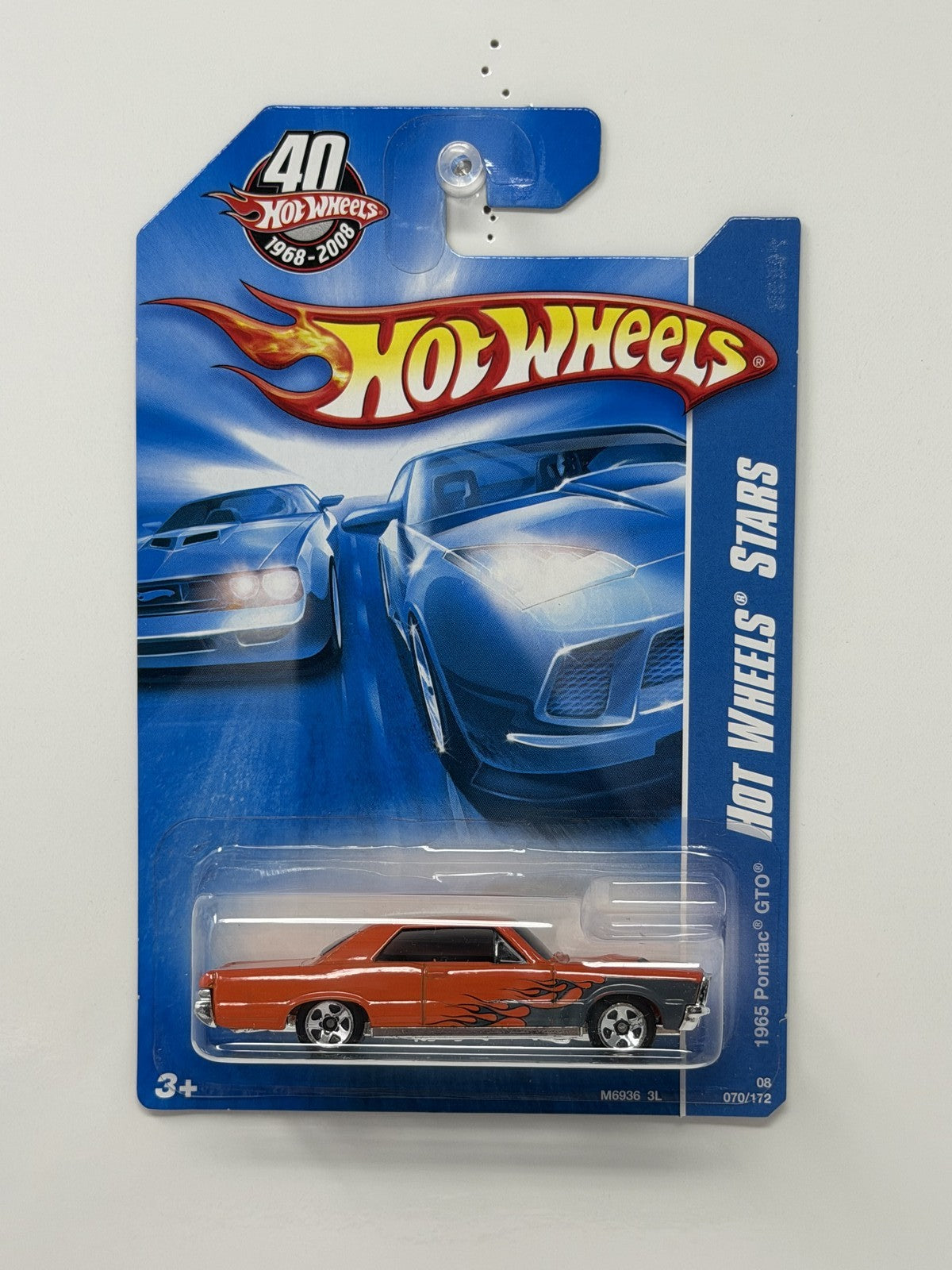 Hot Wheels Hot Wheels Stars 1965 Pontiac GTO 1:64 Diecast Orange