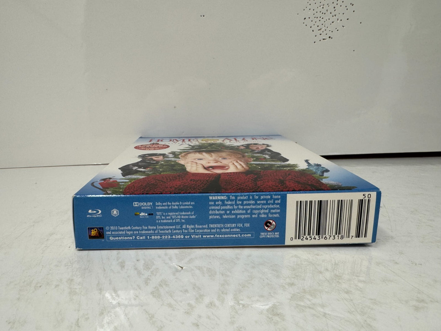 Home Alone 1 & 2 Blu-ray Macaulay Culkin Family Comedy Collection