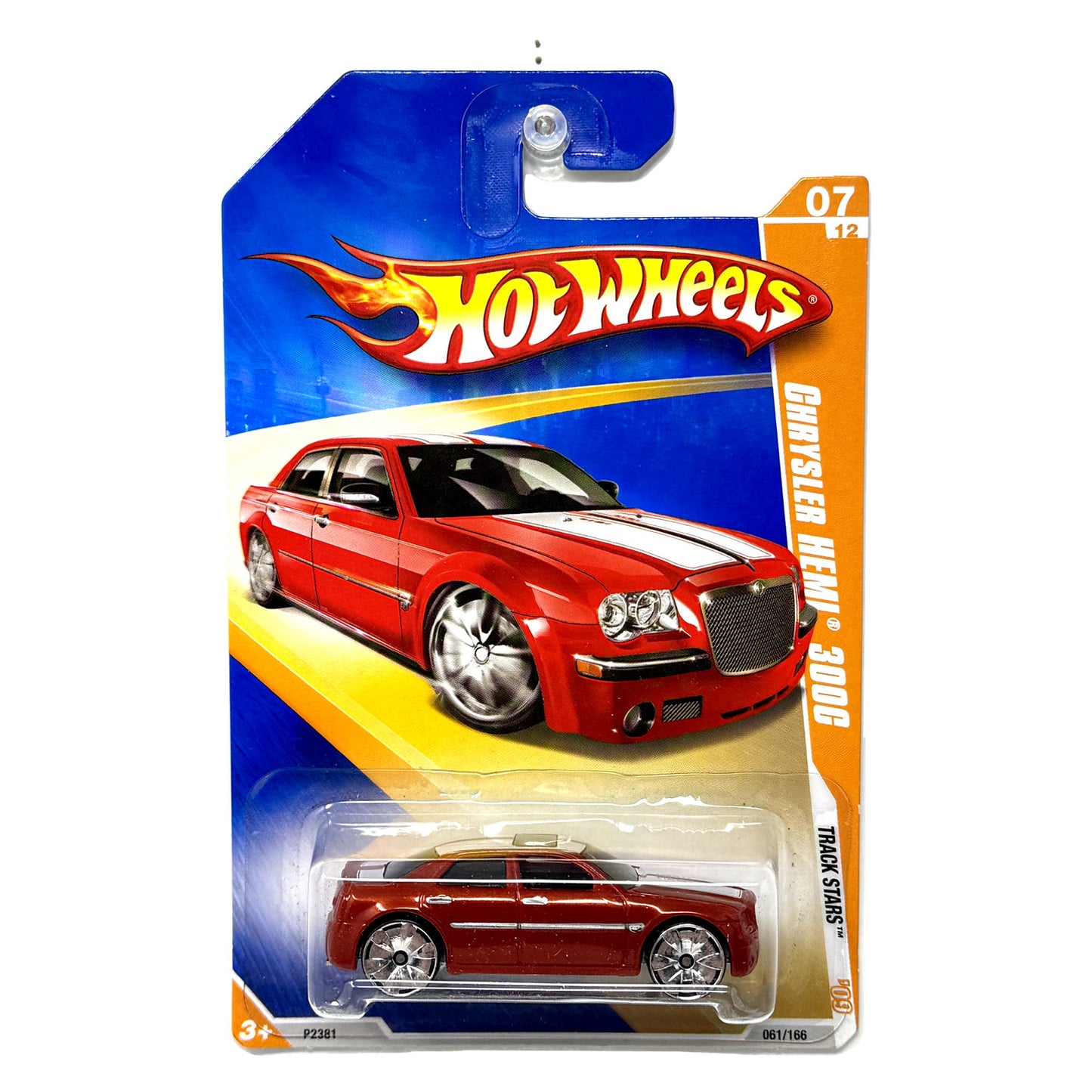 Hot Wheels Track Stars 2007 Chrysler Hemi 300C 1:64 Diecast Red
