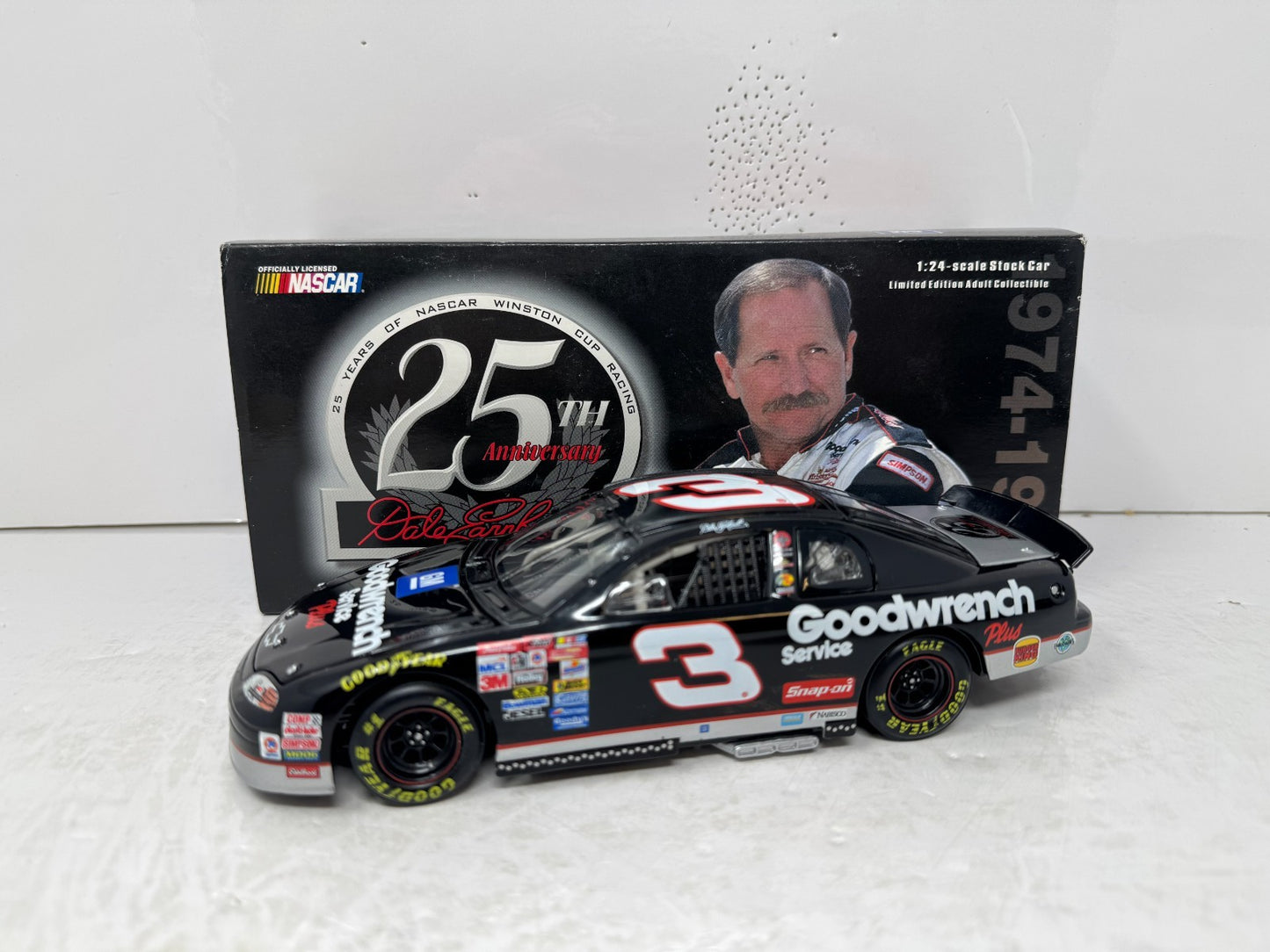 Action Nascar #3 Dale Earnhardt GM Goodwrench 25th Anniversary 1999 1:24 Diecast