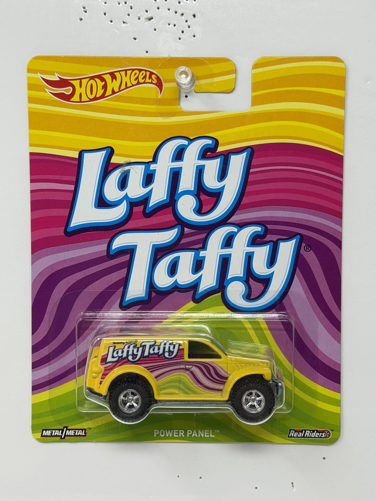 Hot Wheels Laffy Taffy Power Panel 1:64 Diecast Real Riders