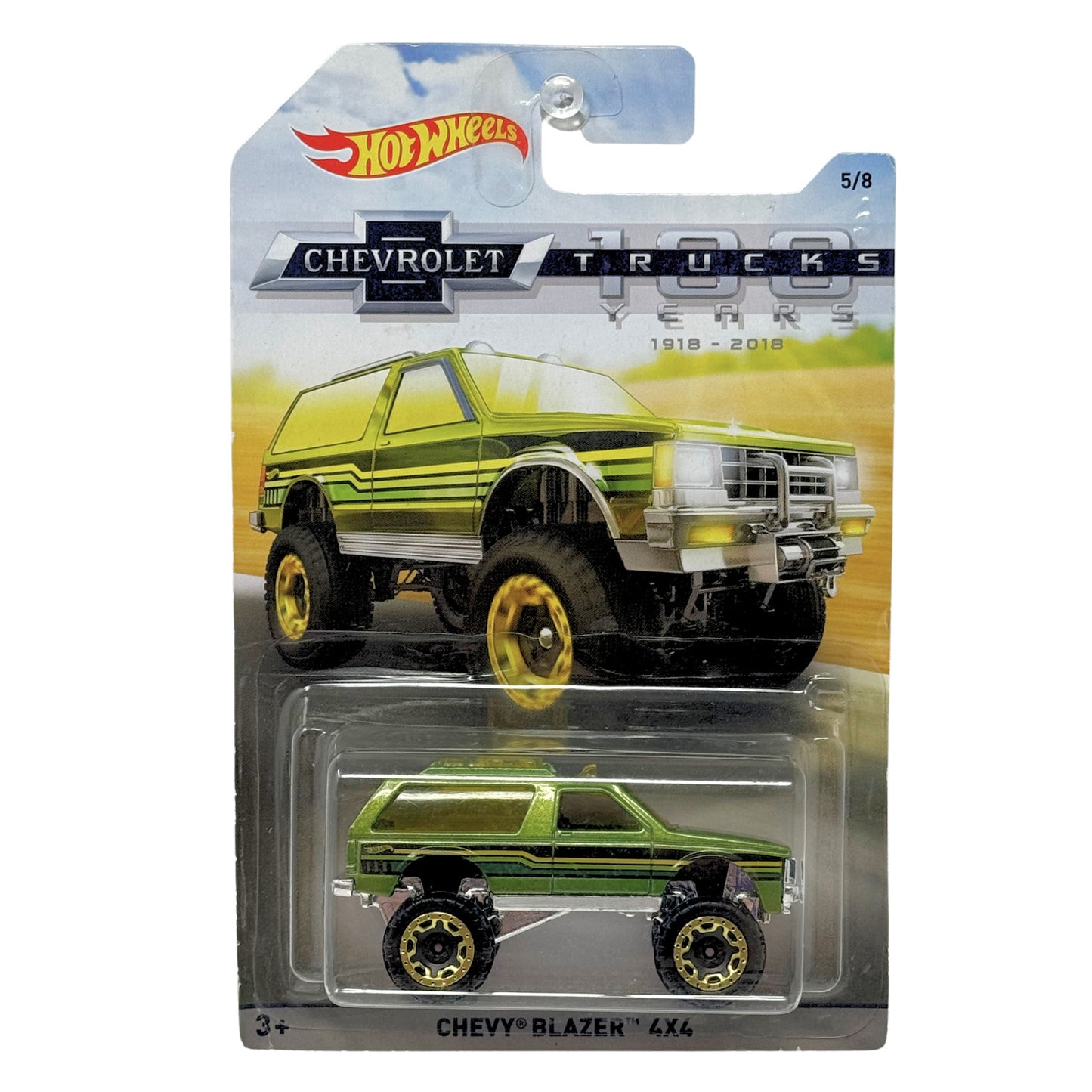 Hot Wheels Chevrolet Trucks 100 Years 1985 Chevy Blazer 4x4 1:64 Diecast