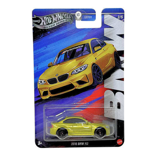 Hot Wheels Silver Series 2016 BMW M2 1:64 Diecast