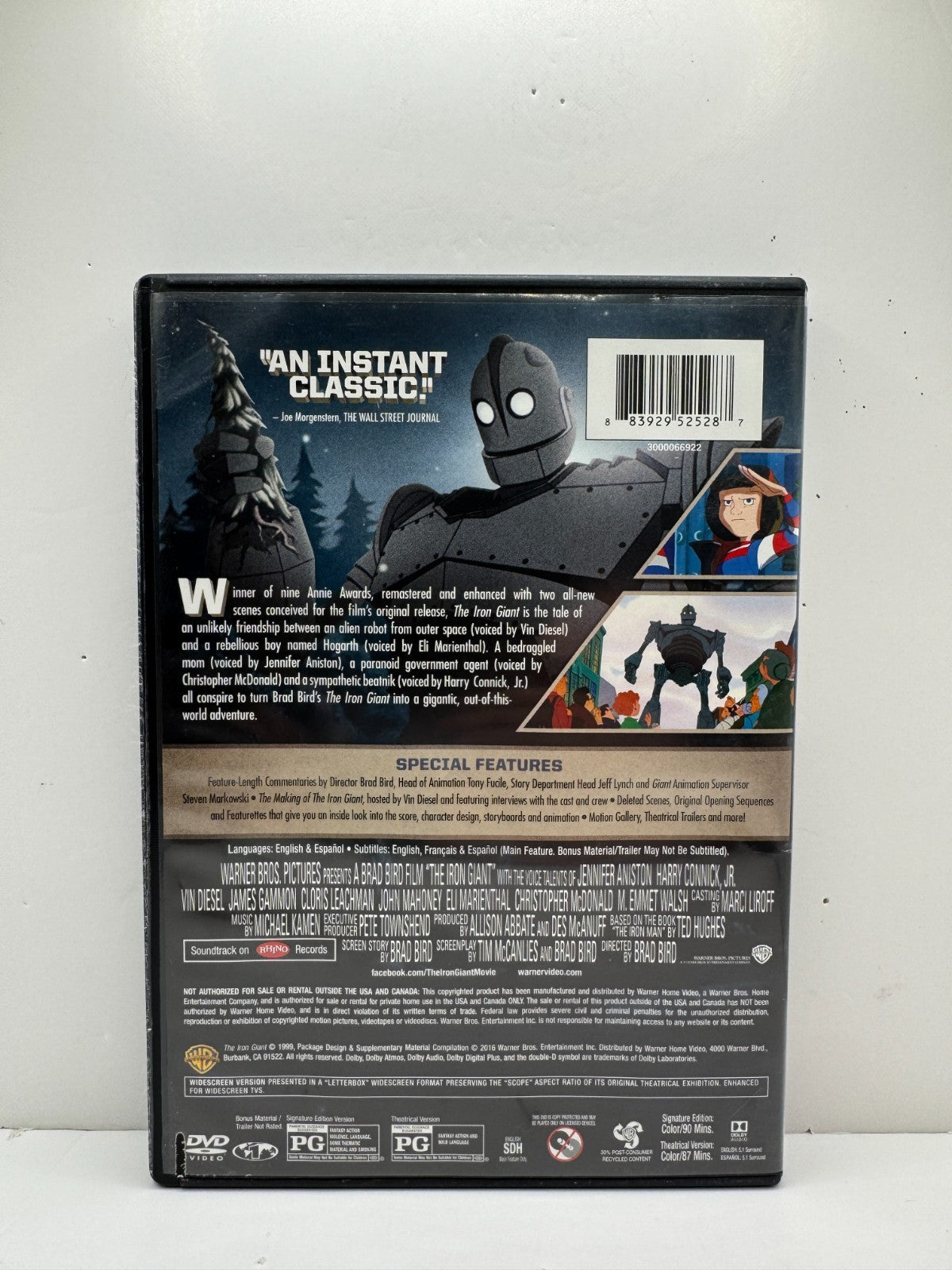 Iron Giant (DVD) Warner Bros Animation