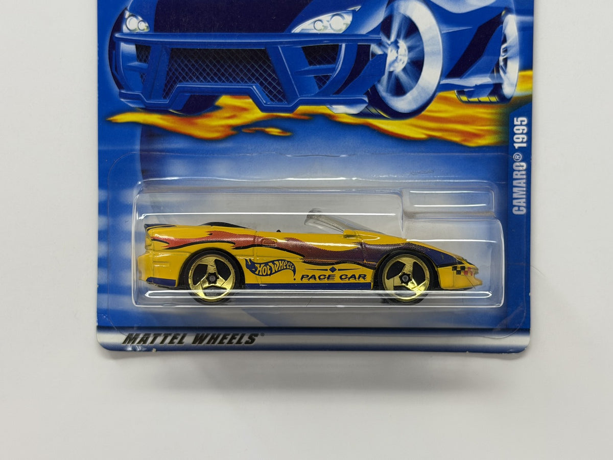 Hot Wheels 1995 Chevrolet Camaro Convertible Pace Car 1:64 Diecast Yellow