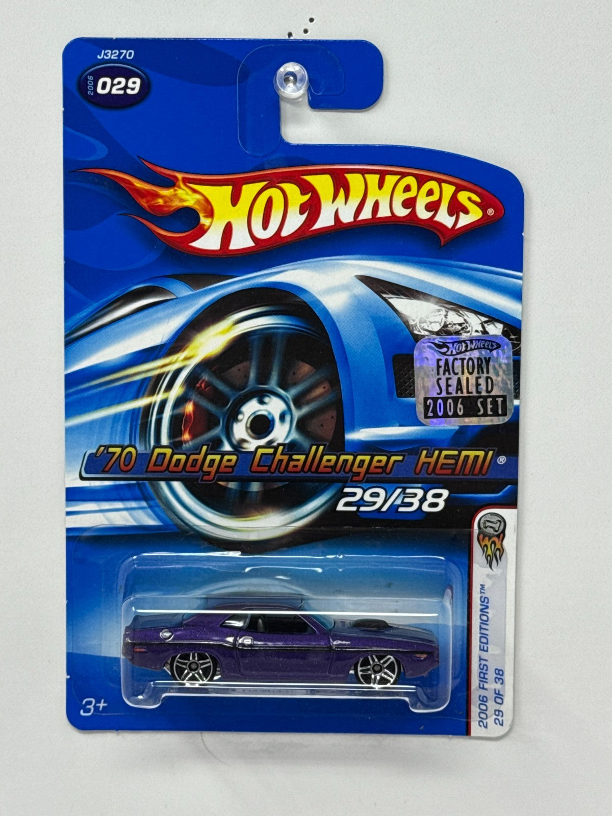 Hot Wheels First Editions 1970 Dodge Challenger HEMI 1:64 Diecast Factory Sealed