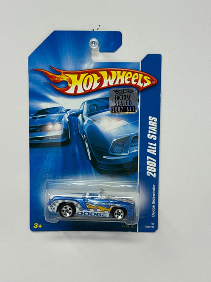 Hot Wheels All Stars Dodge Sidewinder 1:64 Diecast Factory Sealed