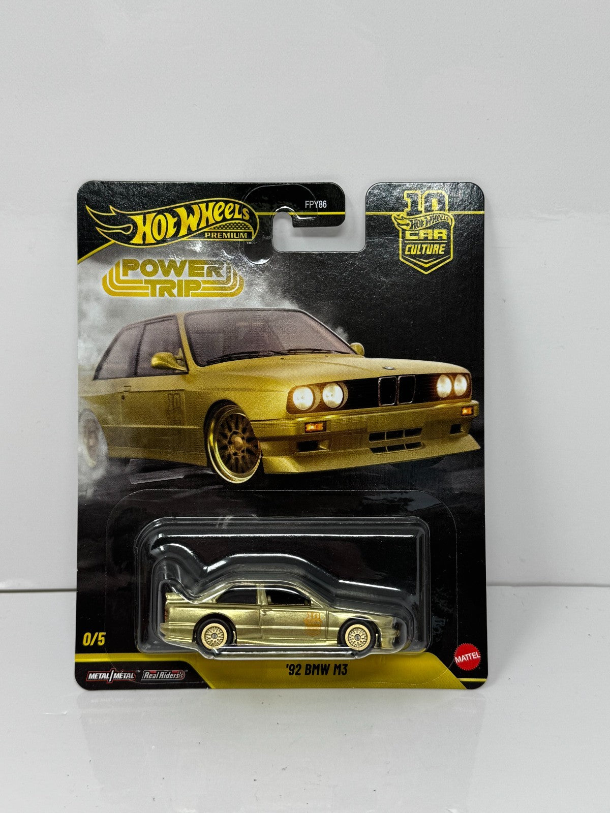 Hot Wheels Premium Power Trip 1992 BMW M3 CHASE 051:64 Diecast