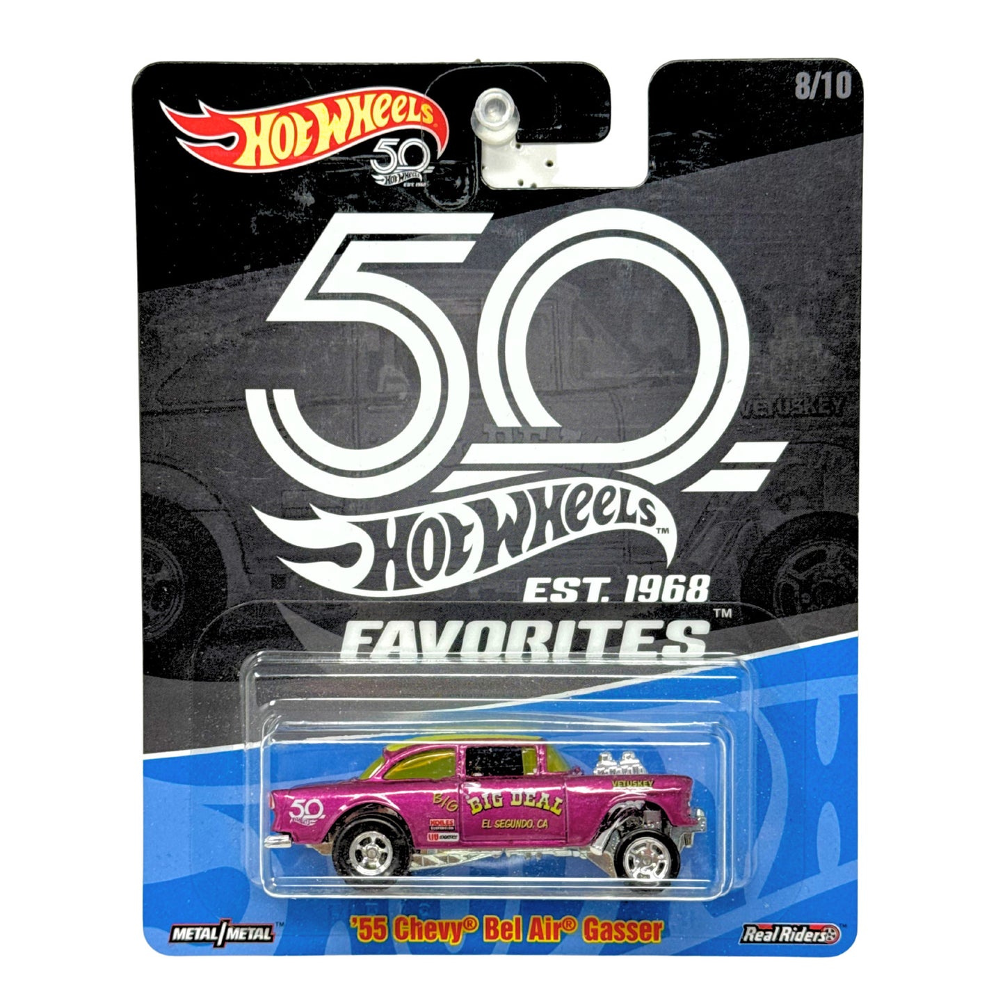 Hot Wheels Premium Favorites 1955 Chevy Bel Air Gasser 1:64 Diecast