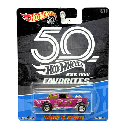 Hot Wheels Premium Favorites 1955 Chevy Bel Air Gasser 1:64 Diecast