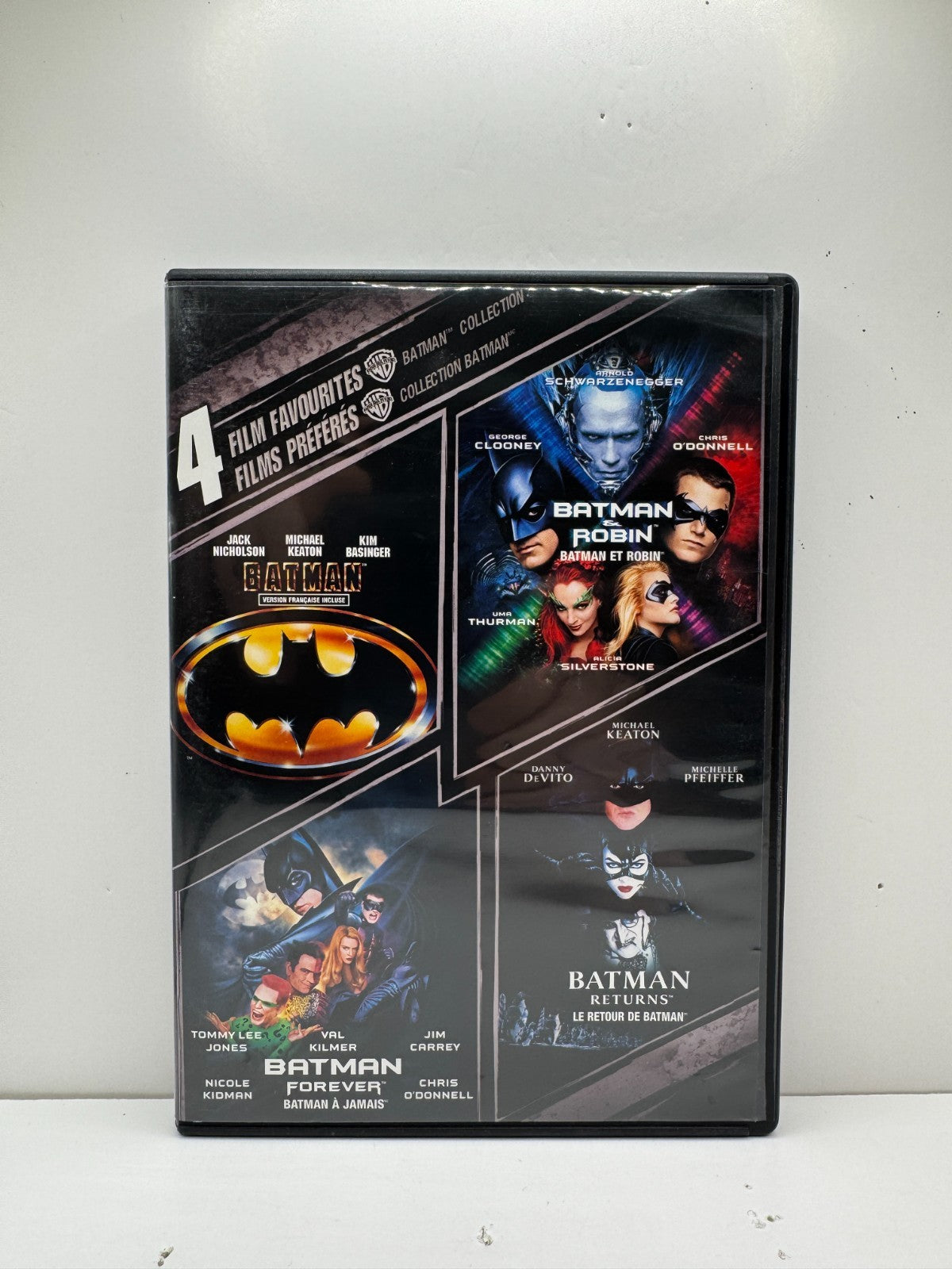 4 Film Favorites Batman Collection (DVD) DC Superhero Action