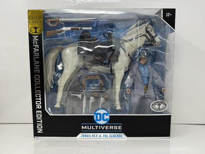 McFarlane DC Multiverse Jonah Hex & The General Gold Label Figure Set