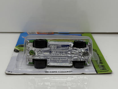 Hot Wheels HW Workshop 1968 Chevrolet COPO Camaro 1:64 Diecast Green