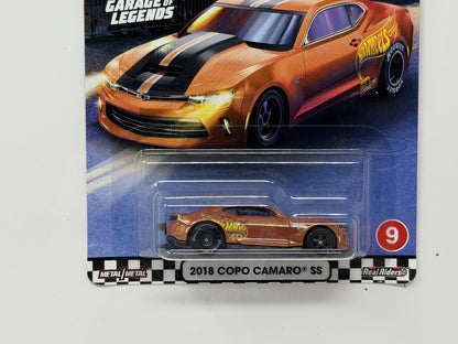 Hot Wheels Premium Boulevard #9 2018 COPO Camaro SS 1:64 Diecast