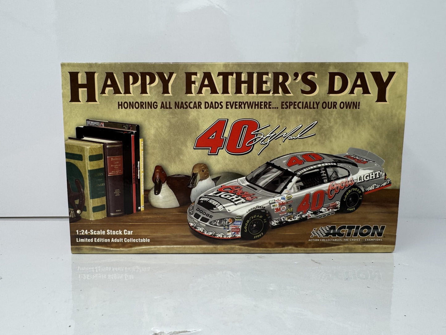 Action Nascar Sterling Marlin #40 Coors Father's Day 2004 Intrepid 1:24 Diecast