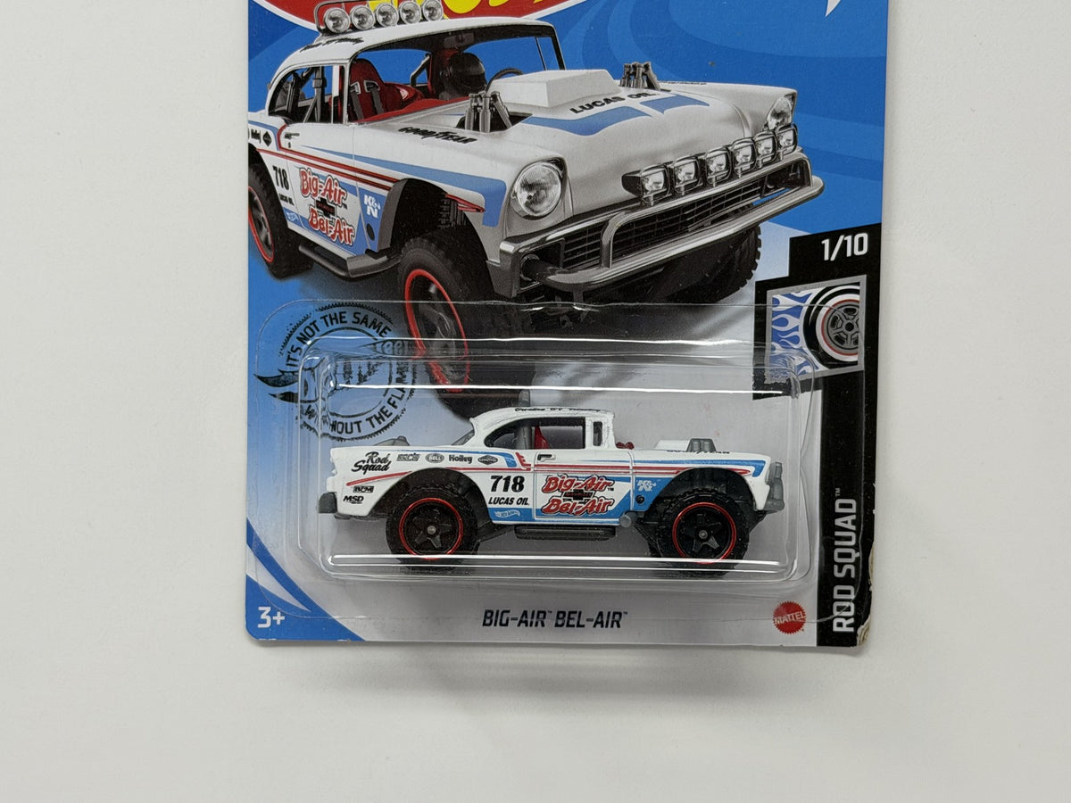 Hot Wheels Rod Squad Big-Air Bel-Air White 1:64 Diecast