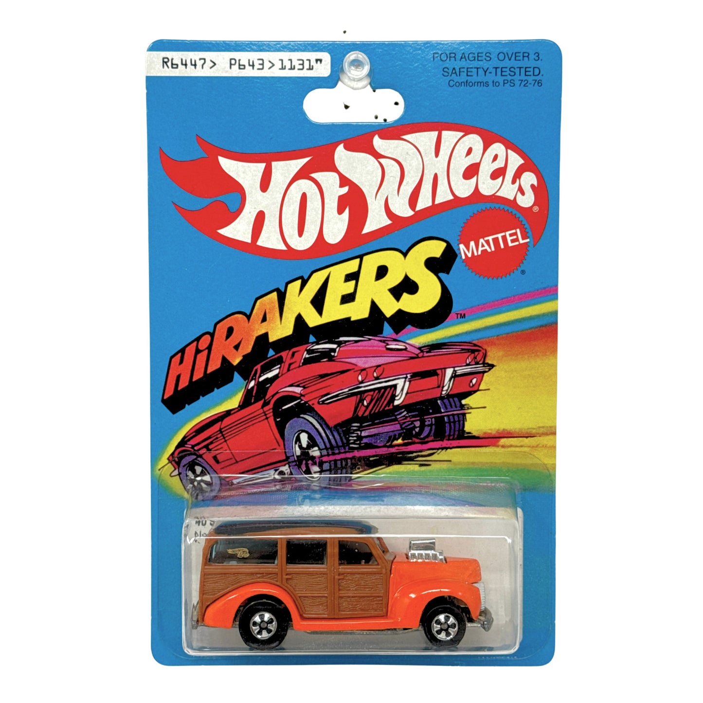 Hot Wheels Hi-Rakers Woodie Wagon 1:64 Diecast