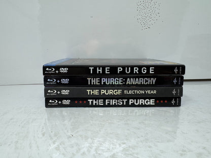 The Purge 1-4 Blu-ray Horror Movie Collection Set