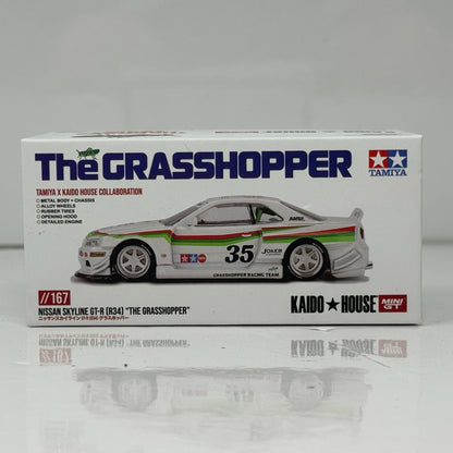 Kaido House Nissan Skyline GT-R (R34) The Grasshopper 1:64 Diecast