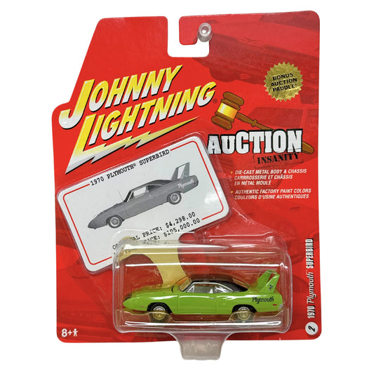 Johnny Lightning Auction Insanity 1970 Plymouth Superbird 1:64 Diecast