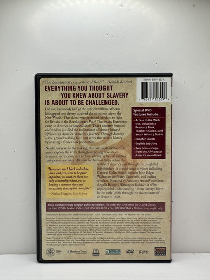 Africans in America Journey Through Slavery (DVD) Documentary