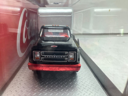 M2 Auto Haulers Coca-Cola 1967 Chevy C60 1966 Chevy Corvette CHASE 1:64 Diecast