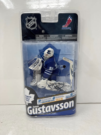 McFarlane NHL Jonas Gustavsson Toronto Maple Leafs Series 24 Figure