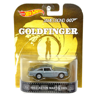 Hot Wheels Retro Entertainment James Bond 007 1963 Aston Martin DB5 1:64 Diecast