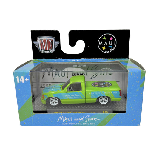 M2 Machines Maui and Sons 1990 Chevrolet C1500 Silverado 1:64 Diecast