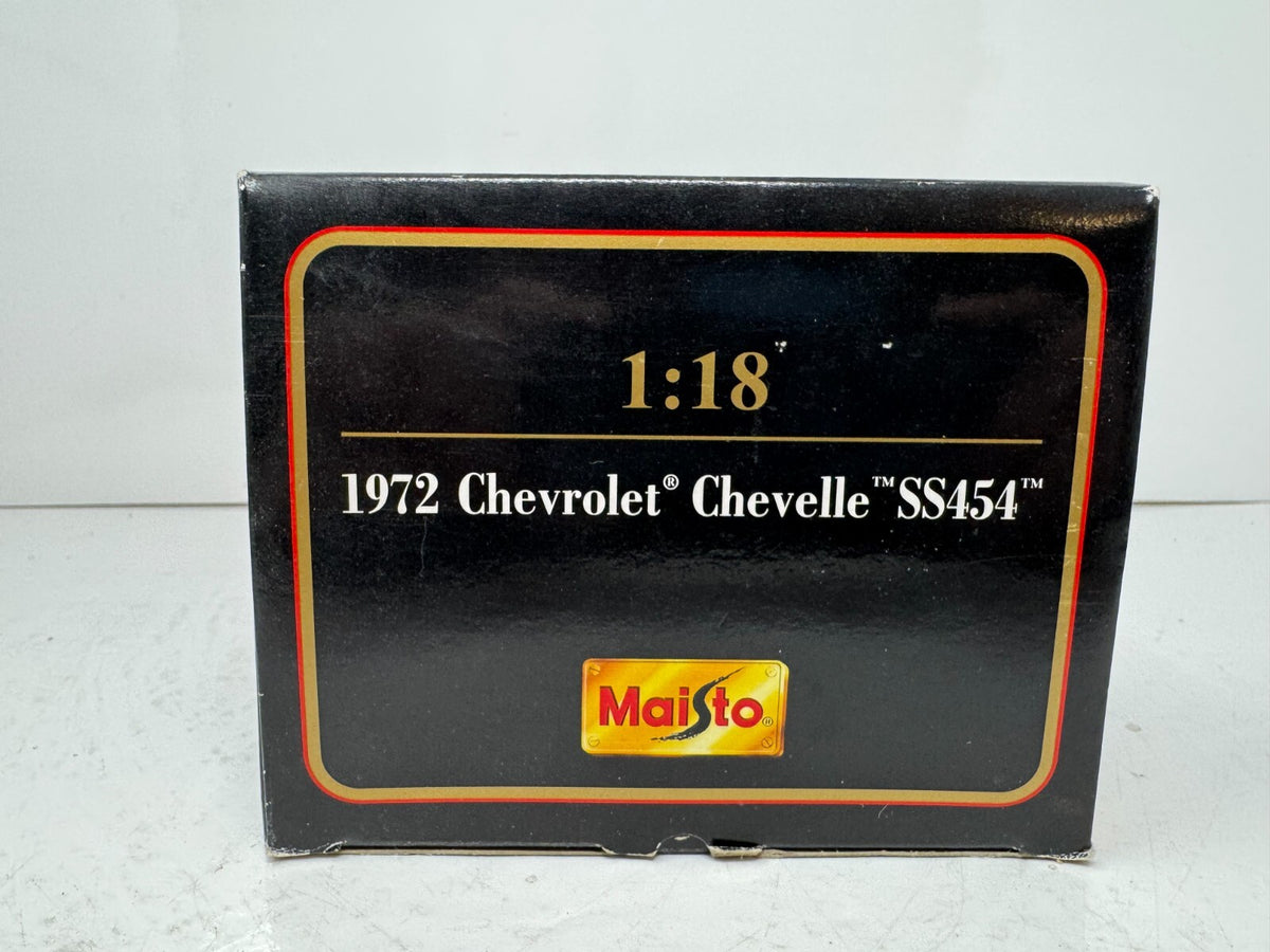 Maisto 1972 Chevrolet Chevelle SS454 Special Edition 1:18 Diecast