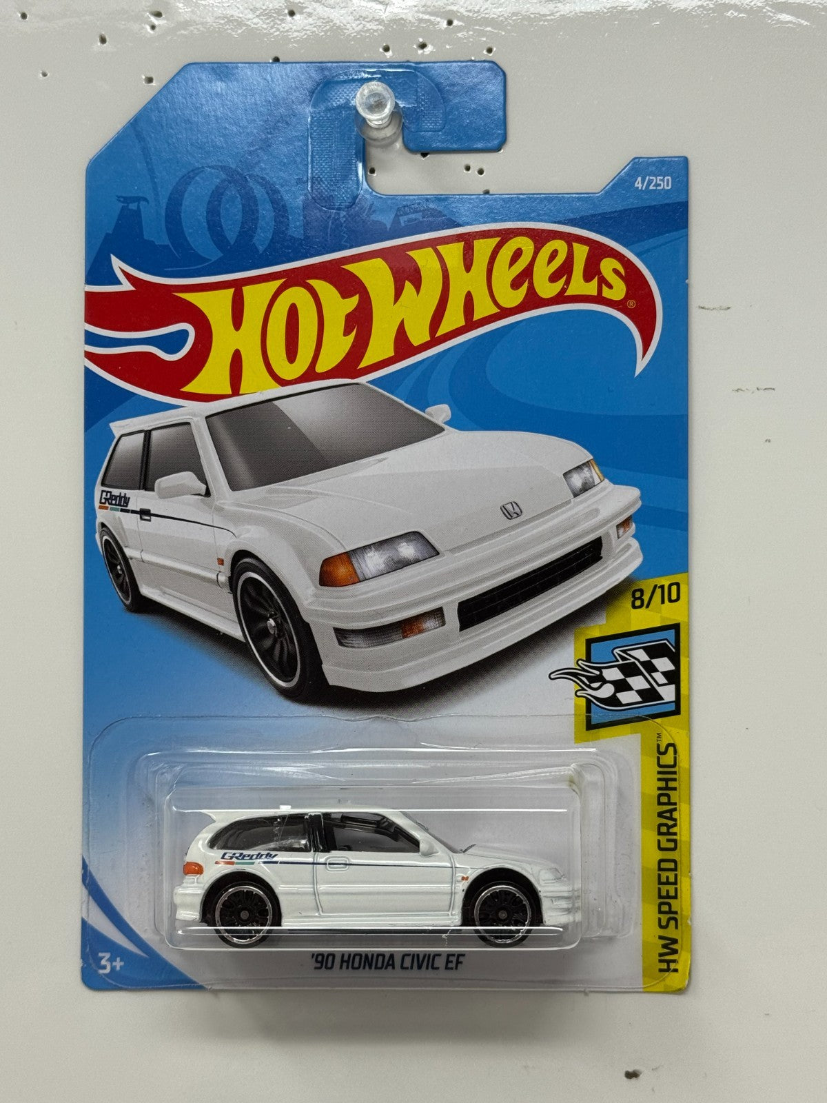Hot Wheels HW Speed Graphics 1990 Honda Civic EF 1:64 Diecast INTERIOR ERROR