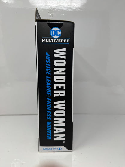 McFarlane DC Multiverse Endless Winter Wonder Woman Figure w/ Frost King BAF