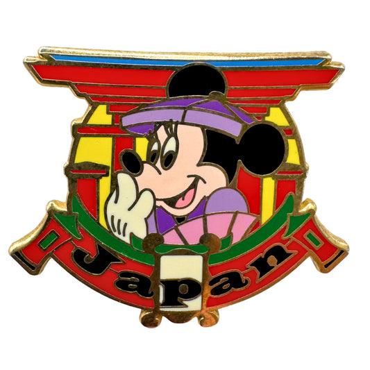 WDW Disney Minnie Mouse Japan Epcot World Showcase Trading Pin DC2S2