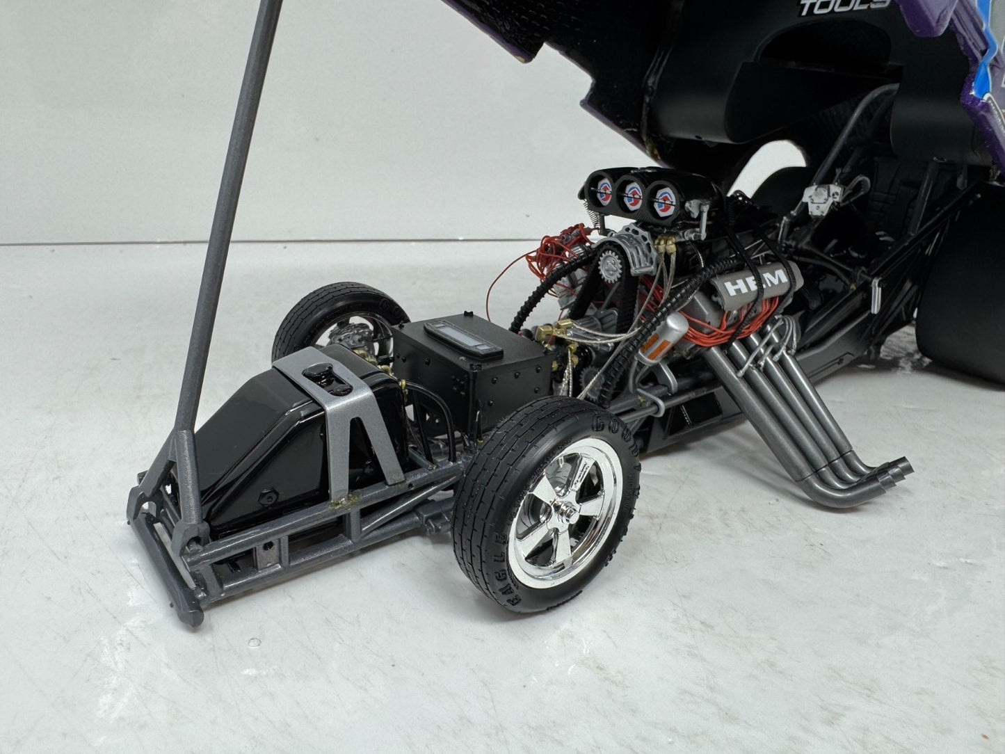 Milestone Whit Bazemore NHRA Matco Tools Iron Eagle Dodge Funny Car 1:16 Scale