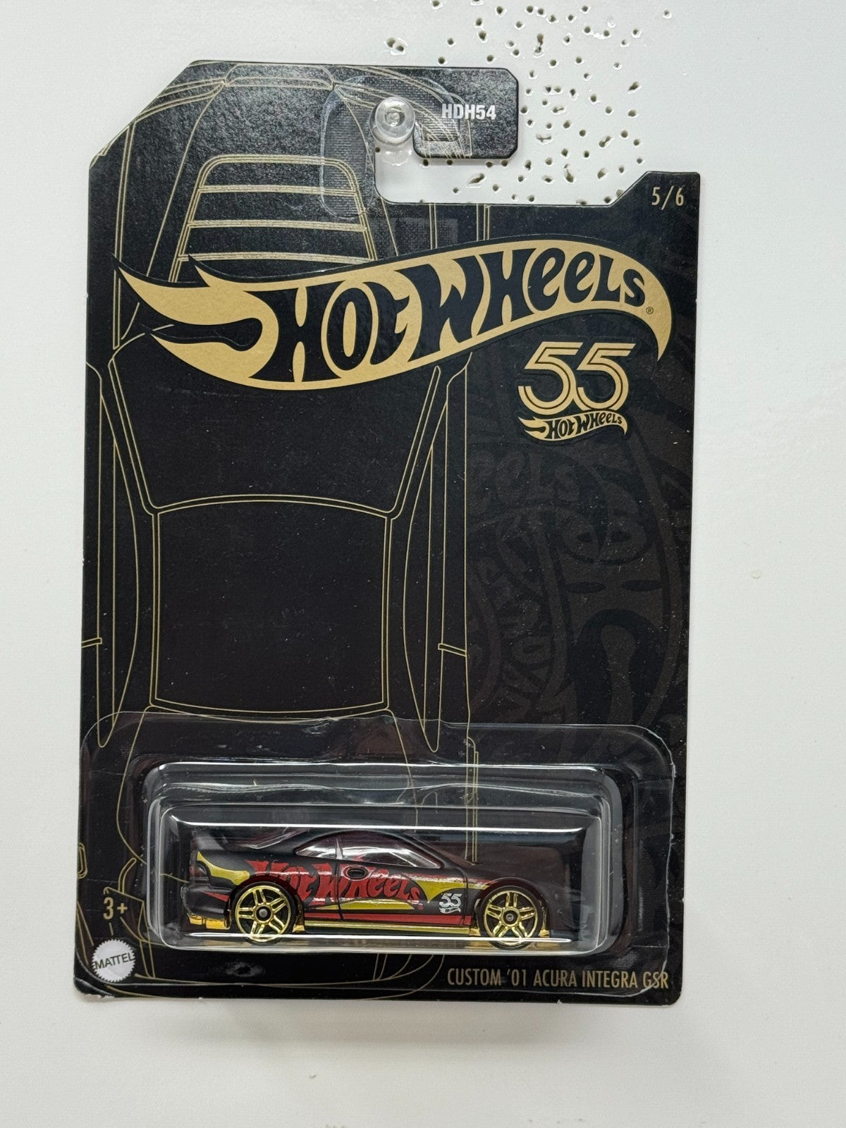 Hot Wheels 55th Anniversary Exclusive Custom 2001 Acura Integra GSR JDM 1:64 Diecast
