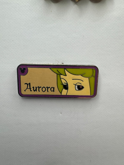 WDW Aurora Rear View Mirror Hidden Mickey Trading Pin DC1S11