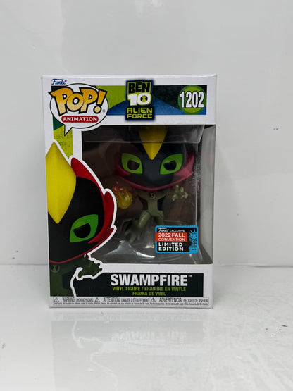 Funko Pop! Animation Ben 10 Alien Force Swampfire #1202 Convention Vinyl Figure
