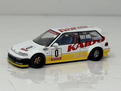 Mini GT Kaido House Honda Civic EF Kanjo V1 1:64 Diecast