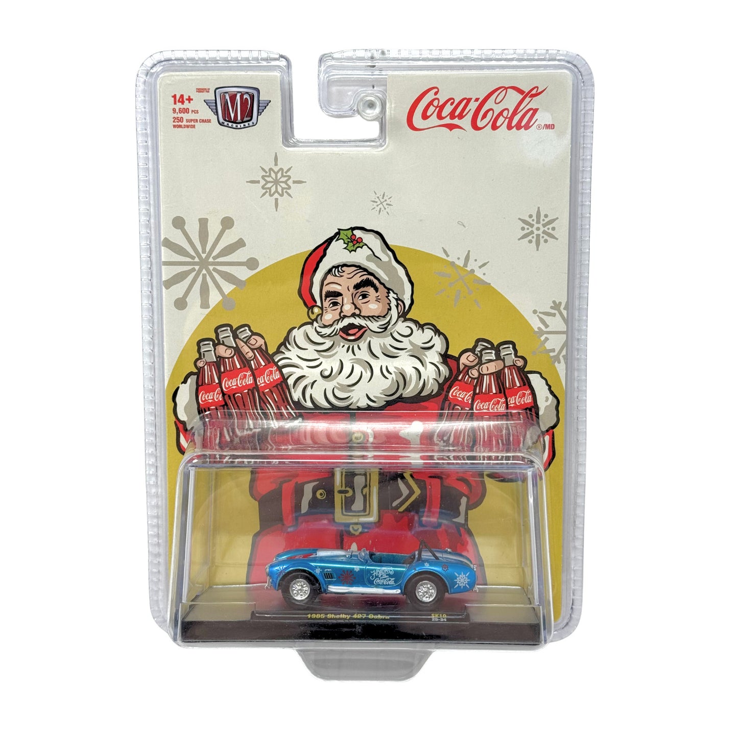 M2 Machines Coca-Cola Holiday 1965 Shelby 427 Cobra 1:64 Diecast