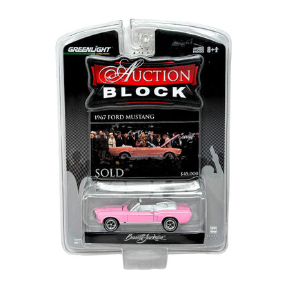 Greenlight Auction Block 1967 Ford Mustang Convertible 1:64 Diecast
