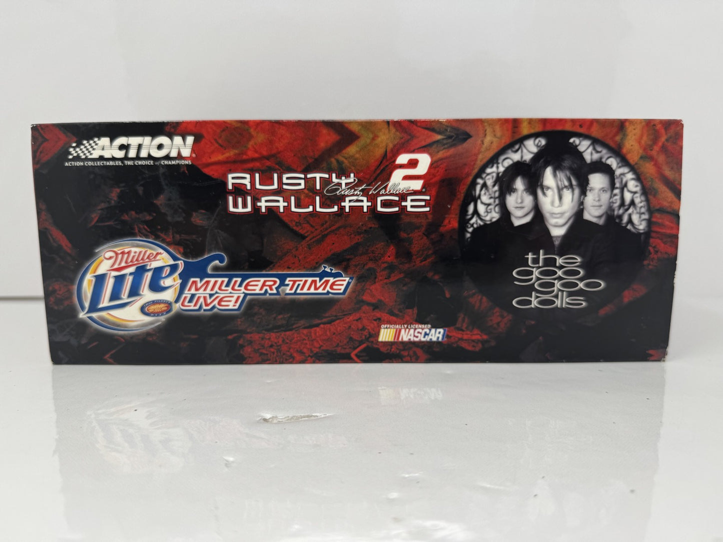 Action Nascar Rusty Wallace #2 Miller Lite Goo Goo Dolls Intrepid 1:24 Diecast