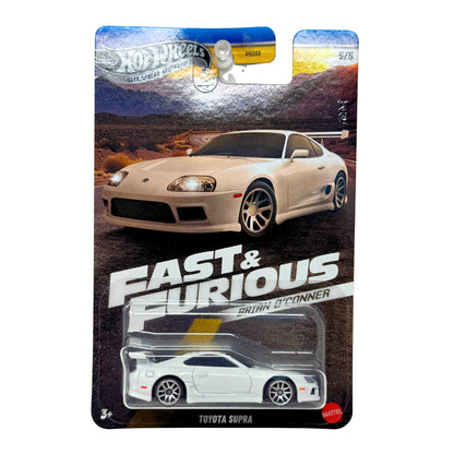 Hot Wheels Silver Series Fast & Furious Toyota Supra Brian O’Conner 1:64 Diecast