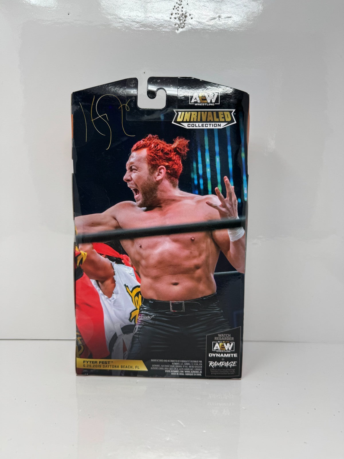 Jazwares AEW Street Fighter Kenny Omega Akuma Action Figure