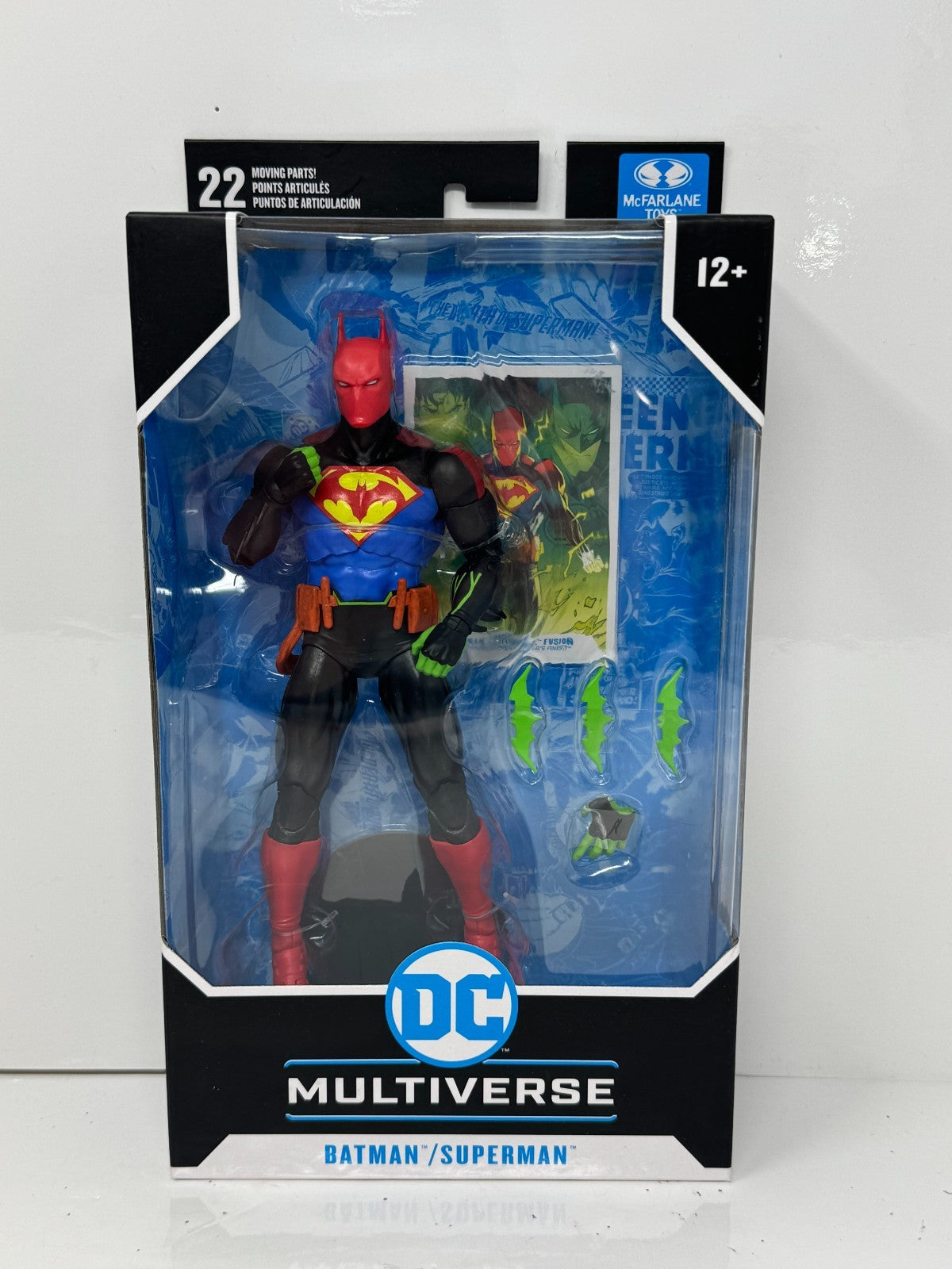 McFarlane DC Multiverse World's Finest Batman/Superman Fusion Action Figure