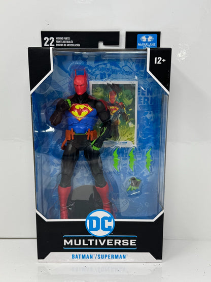 McFarlane DC Multiverse World's Finest Batman/Superman Fusion Action Figure