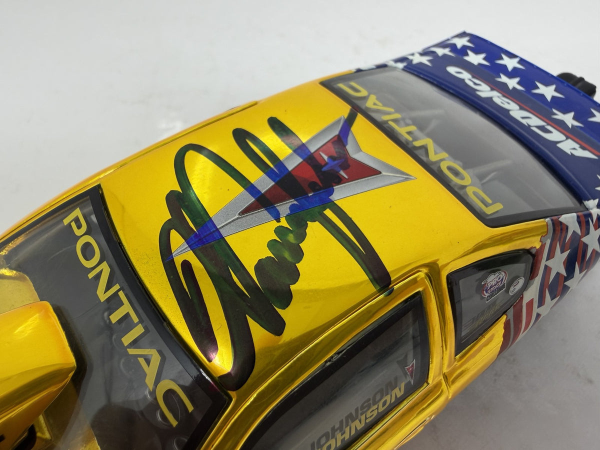 Racing Champions NHRA Warren Johnson Pontiac Pro Stock Chrome 1:24 Diecast AUTO