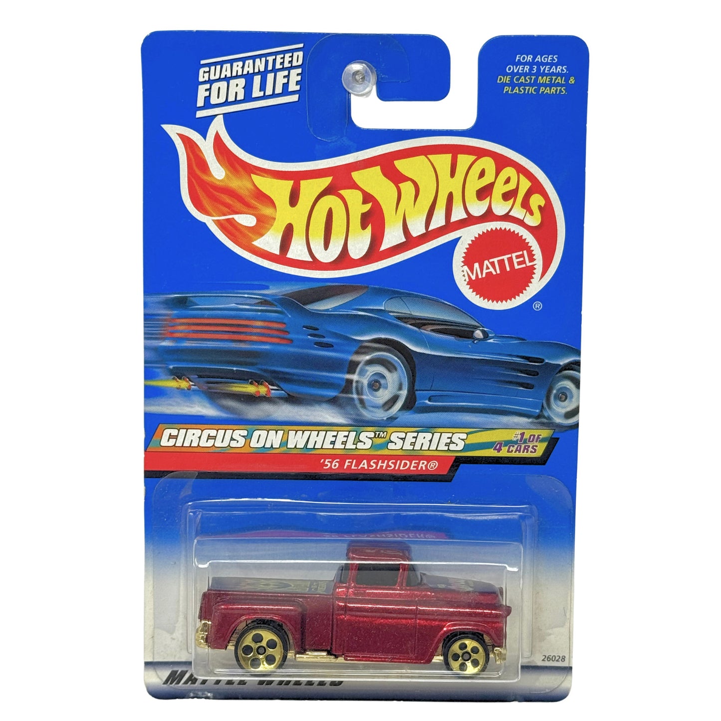 Hot Wheels Circus On Wheels Series 1956 Flashsider 1:64 Diecast